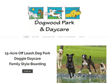 Tablet Screenshot of dogwoodpark.com